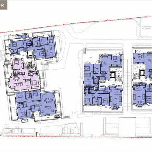 Newlands House, Surbiton - Lower Ground Floor Plan